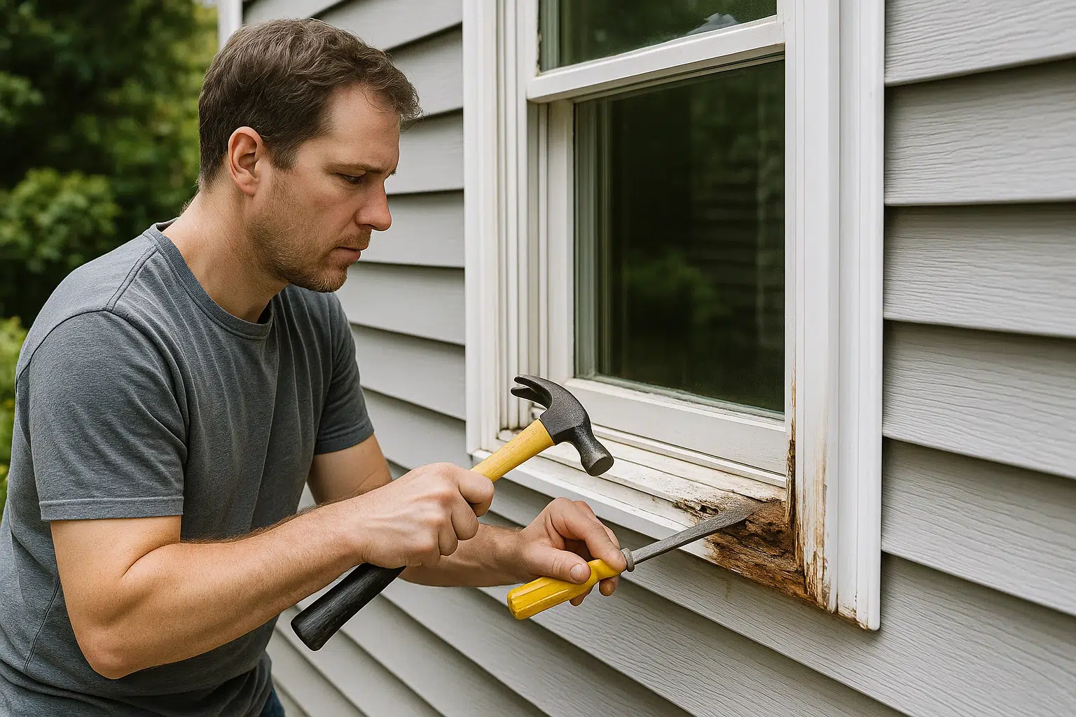 Wood Rot Repair Services in Everett